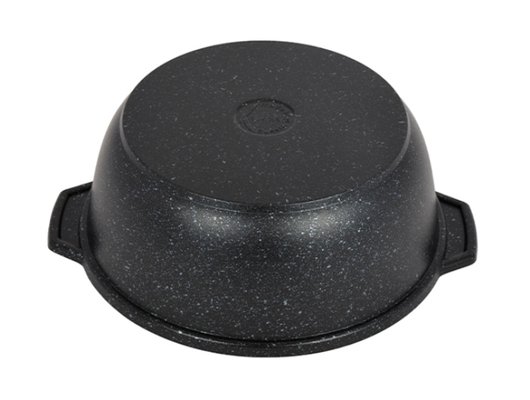 Жаровня KUKMARA жмт528а темное мраморное покрытие 5л